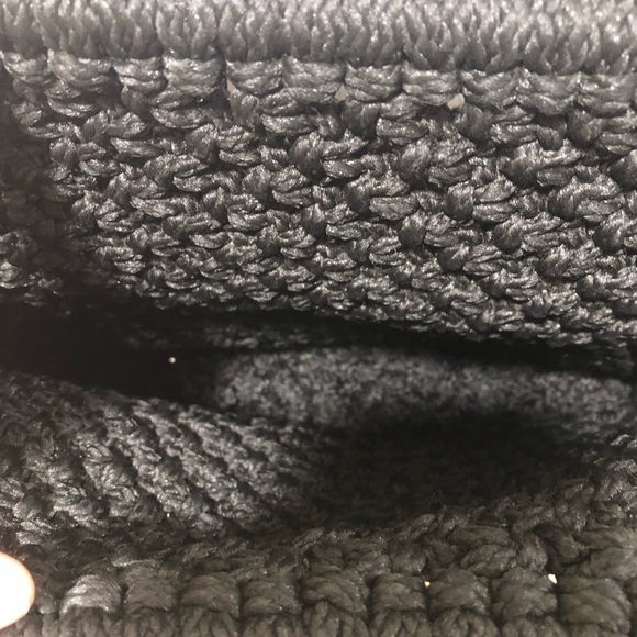 - Crochet Black Shoulder Bag - Picture 4 of 7